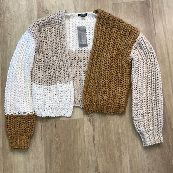 wild fable Sweaters - NEW Women’s Wild Fable Chunky Knit Cropped Cardigan